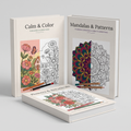 Big Coloring Bundle: Mandalas, Flowers & Calm Scenes