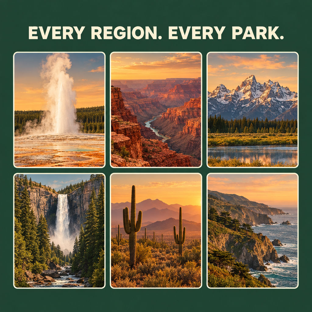 National Parks Bucket List (FREE Today)